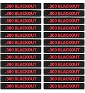 24 Pack Miaozhun .300 Blackout Magazine Marking Bands 300 BLK Magazine Caliber Identification