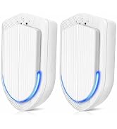 Plug In Air Ionizers - 2 Pack Negative Ion Technology Air Purifier, Quiet Mini Air Freshener for ...