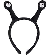 Uonlytech Toddler Headband Snail Antenna Headband Black Funny Eye Headband Hair Hoops Animal Ear ...