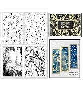 GLOBLELAND Dot Ink Clear Stamps Decorative Background Silicone Stamp 16x11cm/6.3x4.3inch for Card...
