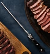 Cutluxe Honing Rod, Sharpening Steel for Kitchen Knives – 10" Honing Steel – Artisan Series