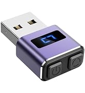 Meatanty Metal Tiny Mouse Jiggler, USB Mouse Mover Undetectable, Automatic Wiggler with Screen, 3...