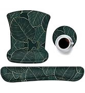 Ergonomic Mouse Pad with Wrist Support Gel, DINKY Upgraded Keyboard Wrist Rest Pad Set, Lovely Co...