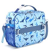 YOLAY Kids Double Insulated Lunch Bag for Girls Boys - Durable Spacious With Zippered Pocket, Adj...