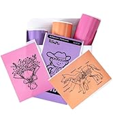 Memoking T02 / M02X / M02L Sticker Paper - Purple/Rose Red/Orange Sticky T02 Mini Printer Sticker...
