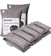 Marsheepy 12 Pack Bamboo Charcoal Shoe Deodorizer Bags, Activated Charcoal Odor Absorber, Bamboo ...
