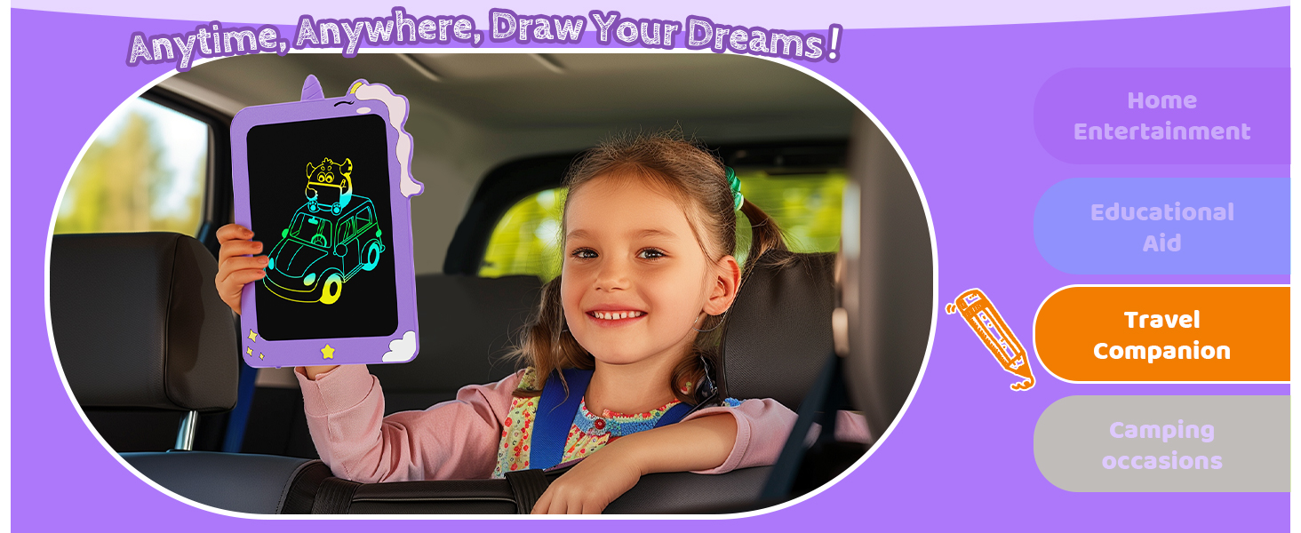 travel essentials outdoor arts crafts mess free coloring preschool toddler toys gifts girls boys