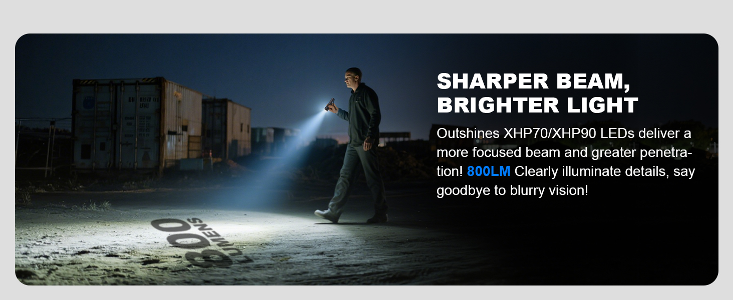 High lumen Flashlight