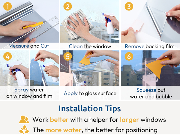 window privacy film static cling