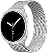 Milanese Loop Metal Band for Samsung Galaxy Watch 8 Band 40mm 44mm/8 Classic 46mm Women Men,Mesh ...