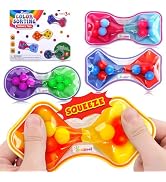 Sensory Fidget Toys for Kids Toddler: 4 Pack Color Sorting Sensory Toys for Autism - Squeeze Calm...