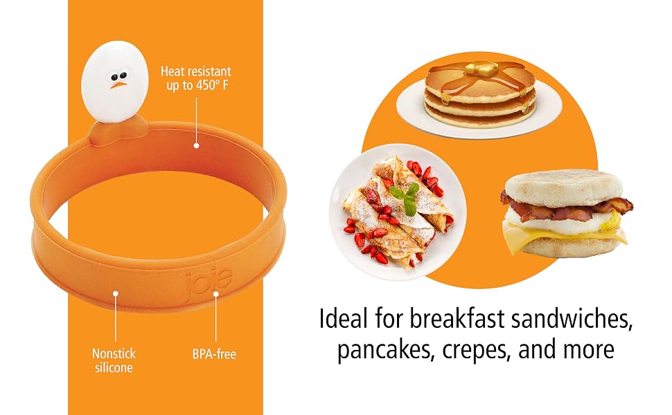 Ideal for breakfast sandwiches, pancakes, crepes, and more