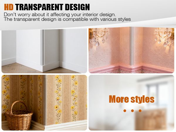clear corner guards for walls