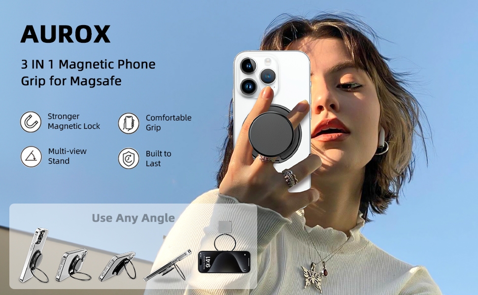 for MagSafe Phone Grip Magnetic Phone Grip