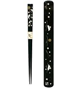JapanBargain 3685, Japaese Travel Chopsticks with Case Reusable Chinese Korean Bamboo Portable Ch...