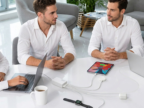 6 port usb charging station