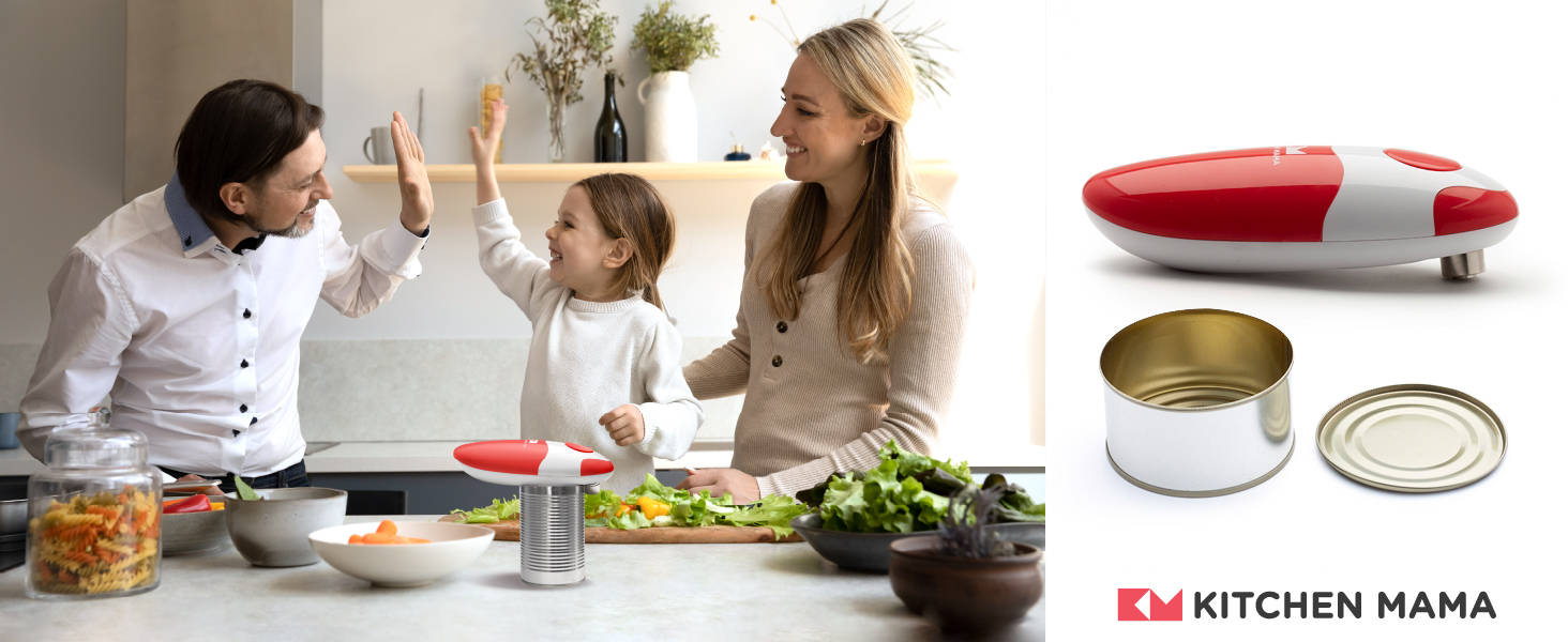 kitchen mama can opener can opener for seniors basic can opener electric can openers