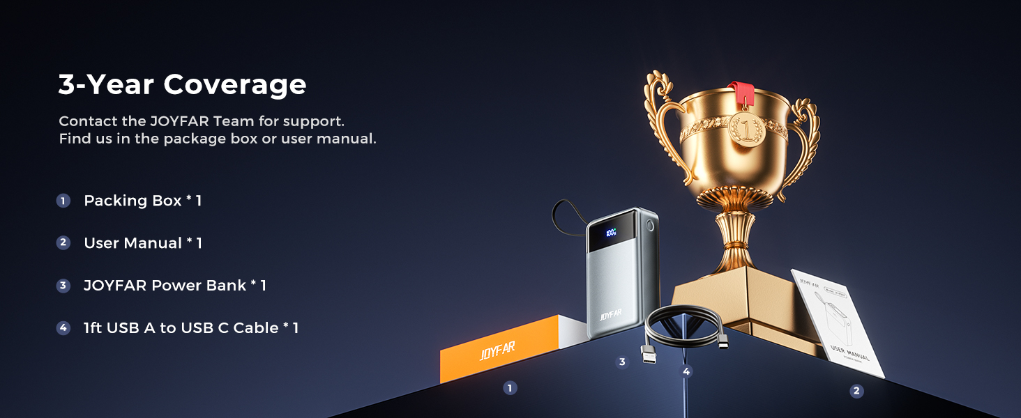 power bank with cables