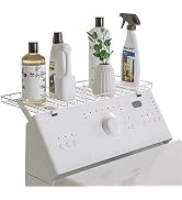 Home Intuition Over The Washer and Dryer Laundry Storage Supplies Shelf for Detergent Soap Pods S...