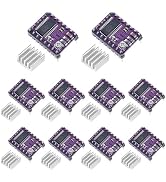 10-Piece Set of DRV8825 Stepper Motor Driver Modules for 3D Printers, RepRap, and RAMPS1.4 Steppe...