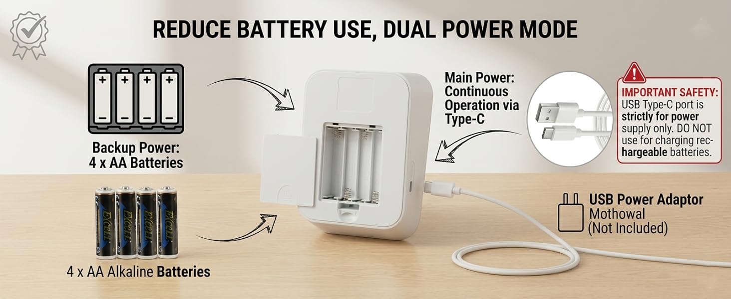 Dual power mode