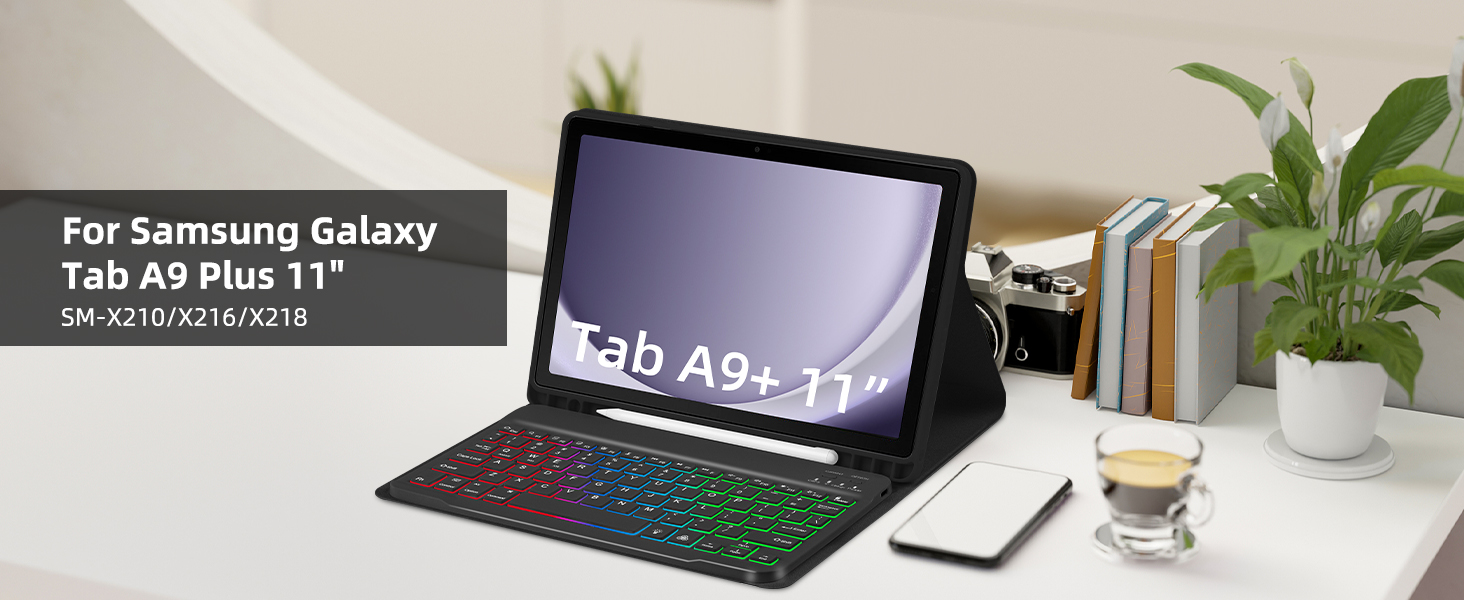samsung galaxy tab a9 plus keyboard case