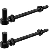 Antrader M12 x 8" J Bolt Gate Hinge,Screw Hinge with 5/8" Male Pin,2Pcs | Stainless Steel J-Bolt ...