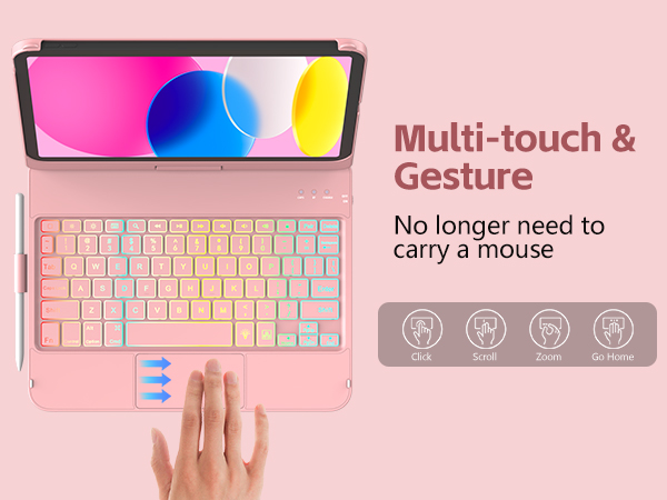 ipad a16 case with keyboard,ipad 10th generation case with keyboard,a16 ipad case with keyboard
