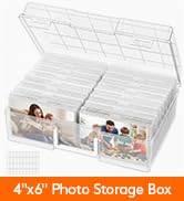 4"x6" Photo Storage Box