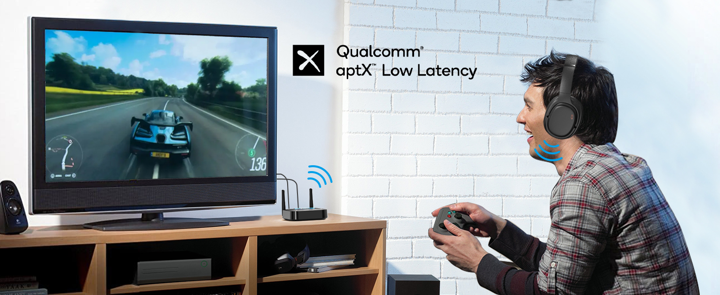 low latency bluetooth transmitter