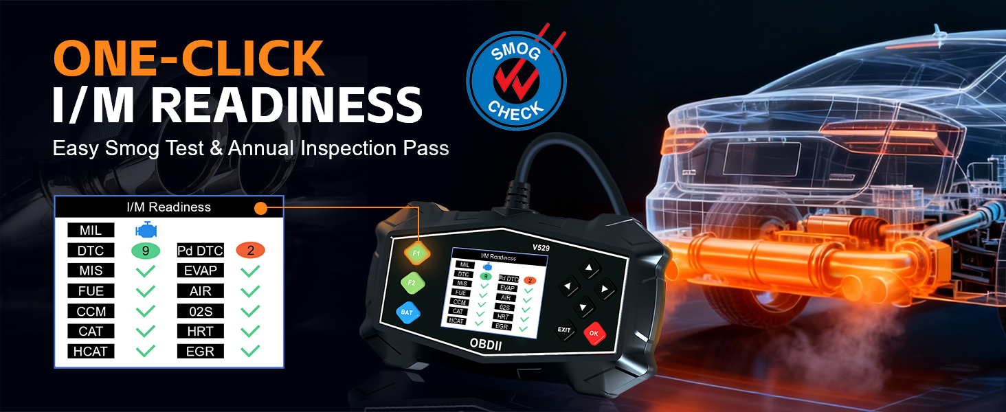 one click I/M READINESS