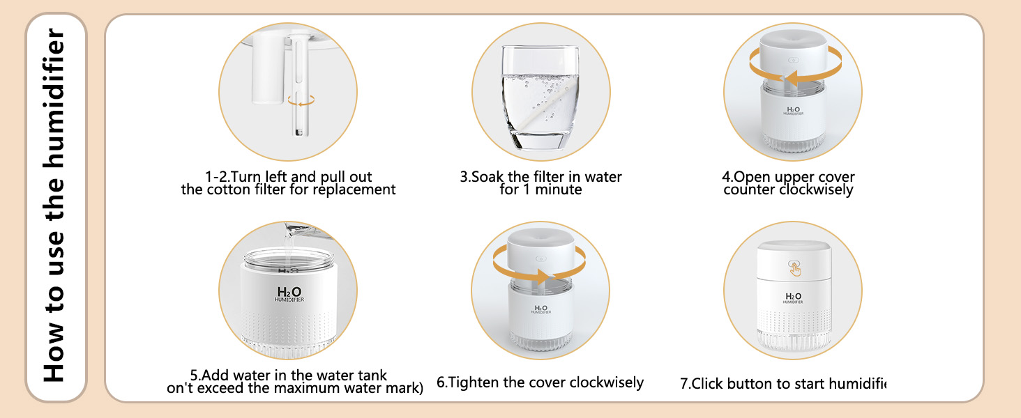 portable humidifier