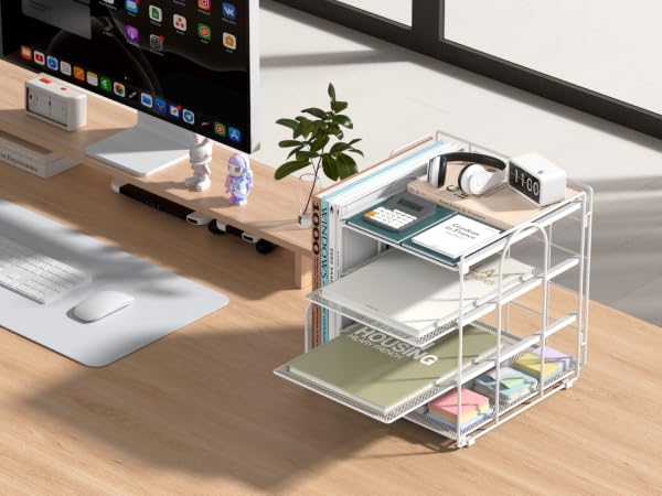 removable sliding paper letter trays
