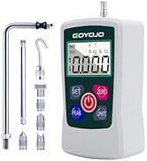 500N Digital Force Gauge High-Precision Trigger Pull Gauge for Tension & Compression Testing (N, ...