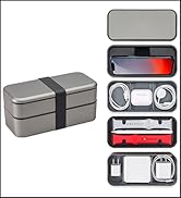 Function 101 BentoStack Tech Accessory and Cable Organizer for Both Travel and Workspac