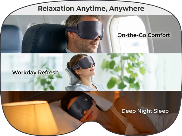 heated eye mask