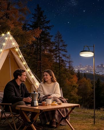 camping string lights