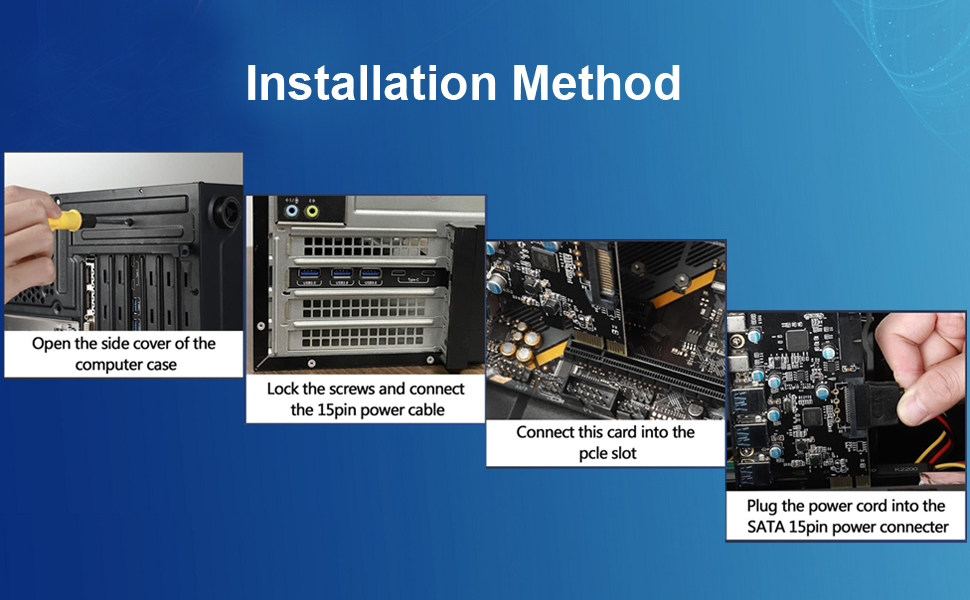 INSTALLATION METHOD