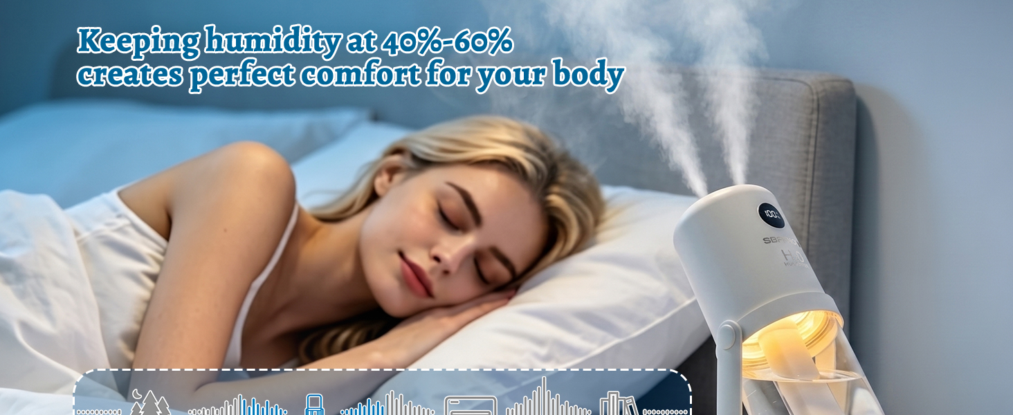 Dual Mist Portable Humidifier