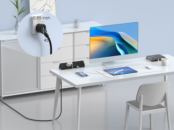 Desk Clamp Power Strip