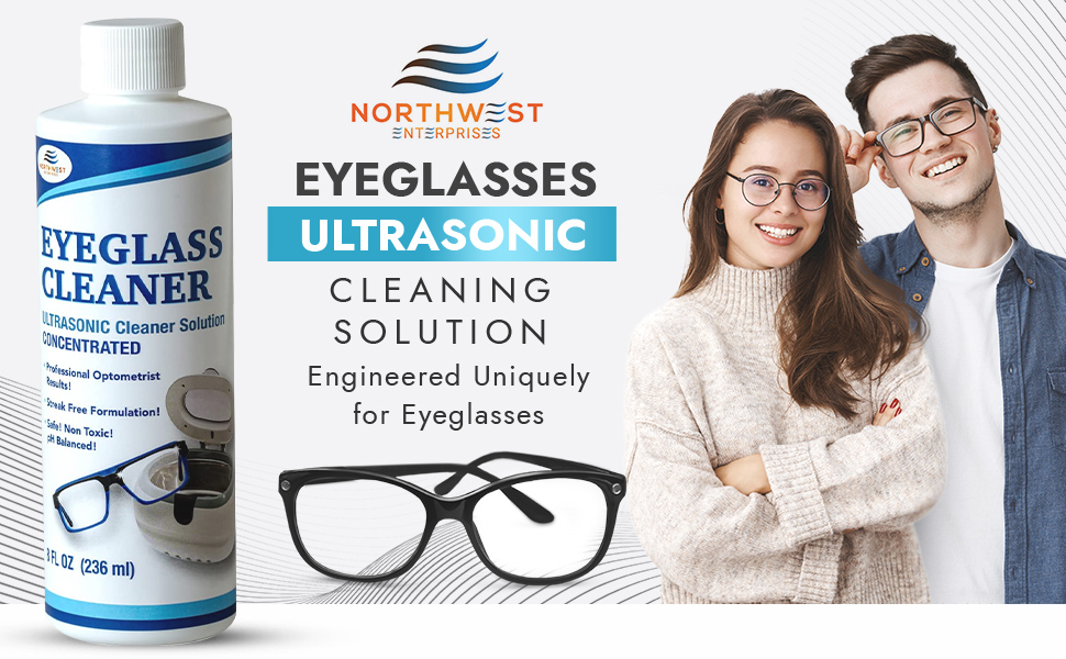 eyeglass cleaner ultrasonic cleaning solution concentrated professional results optometrist results