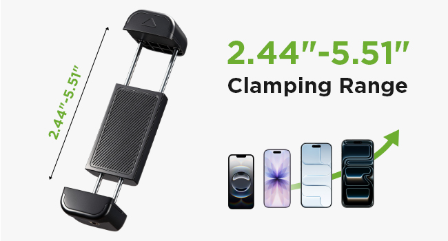 cell phone fence mount