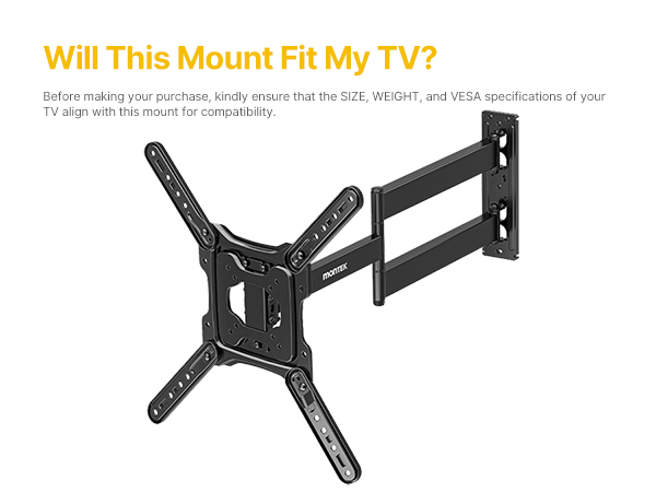 wall mount tv bracket