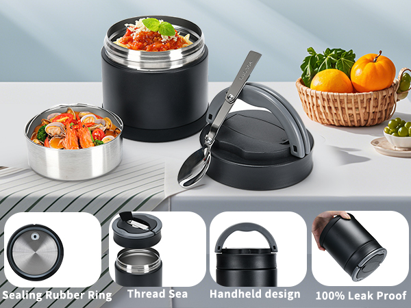 Thermo Food Jar for Hot Food Adults