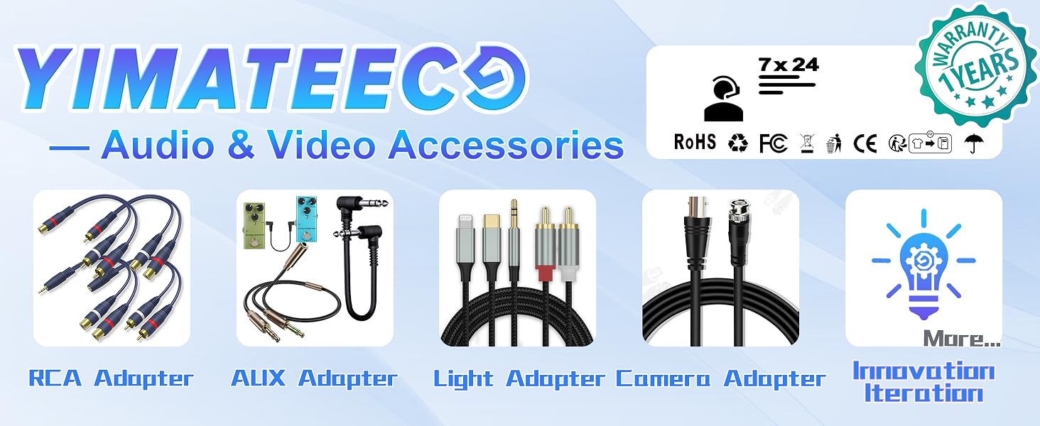 YIMATEECO Audio and Video Accesories