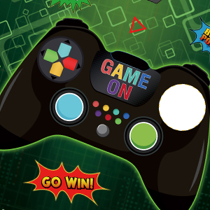 Pin The Button on The Video Game