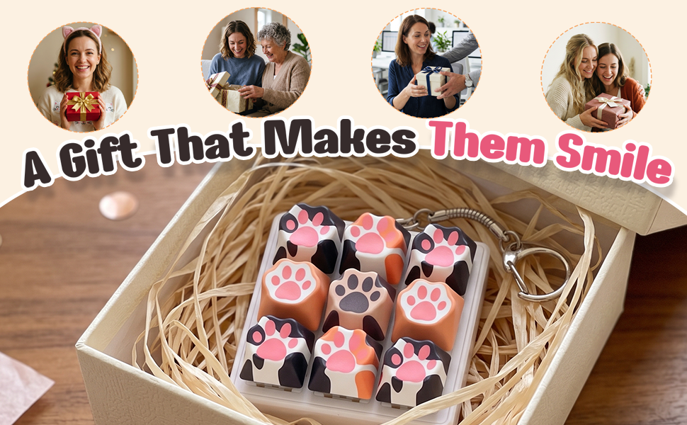 9-in-1 Cat Paw Keyboard Clicker