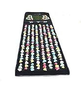 Yosoo Reflexology Walk Stone Foot Massage Mat Natural Pebbles Massage Mat Foot Massage Stone Mat ...
