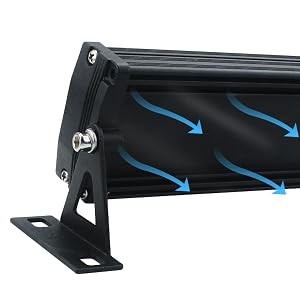 the new black aluminum frame with blue arrows pointing up.