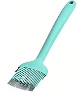 Angled Large Silicone Basting Brush, U-Taste 600ºF Heat Resistant 9.8 inch Kitchen Pastry Cooking...